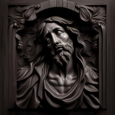 3D model st jesus (STL)